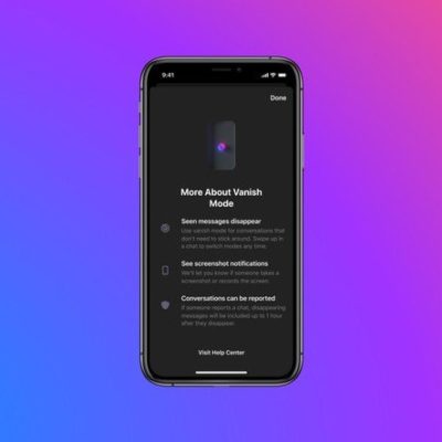 I messaggi temporanei in arrivo su Facebook Messenger e Instagram