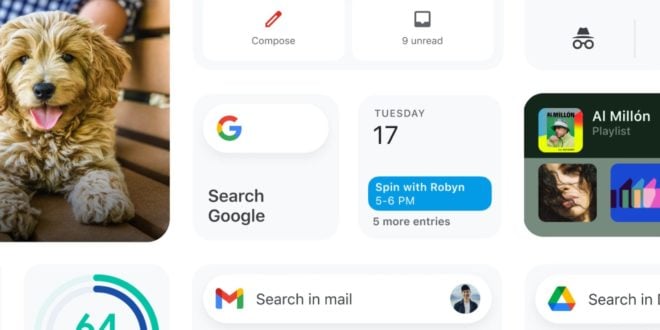 Google: i widget di Drive e Fit arrivano su iOS 14