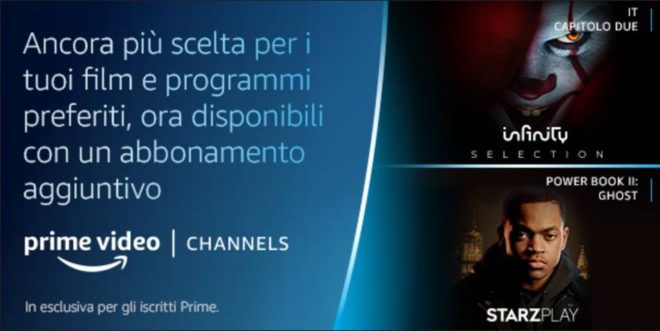 Prime Video Channels: tanti canali aggiuntivi su Amazon Prime Video!