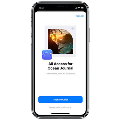 Apple attiva i codici offerta per gli abbonamenti in-app