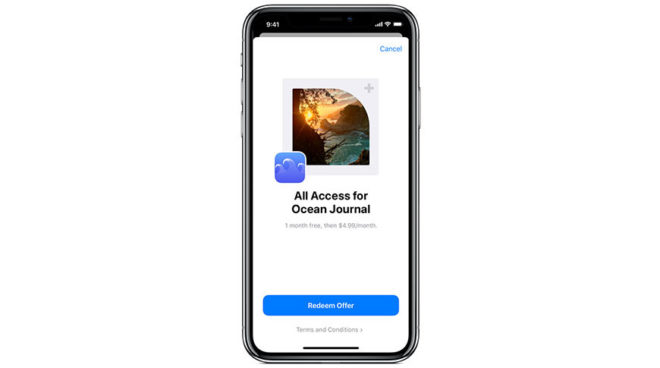 Apple attiva i codici offerta per gli abbonamenti in-app