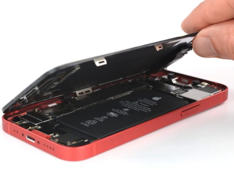 teardown iphone 12 mini