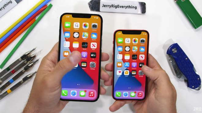 iPhone 12 Pro Max e iPhone 12 mini sotto tortura: quanto sono resistenti ai graffi?