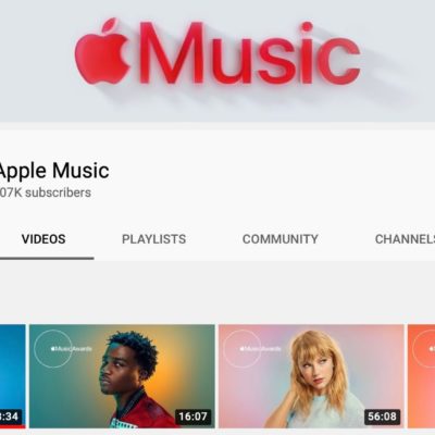 I video dei vincitori degli Apple Music Awards 2020 arrivano su YouTube