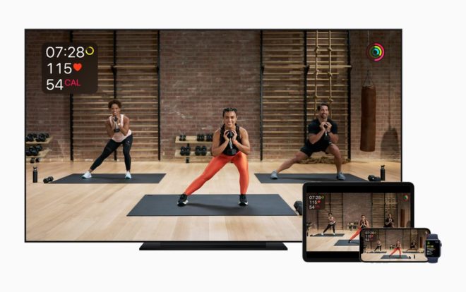 Il sito di Apple promuove il servizio Fitness+