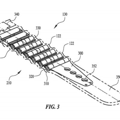 Apple brevetta il cinturino con batteria per Apple Watch