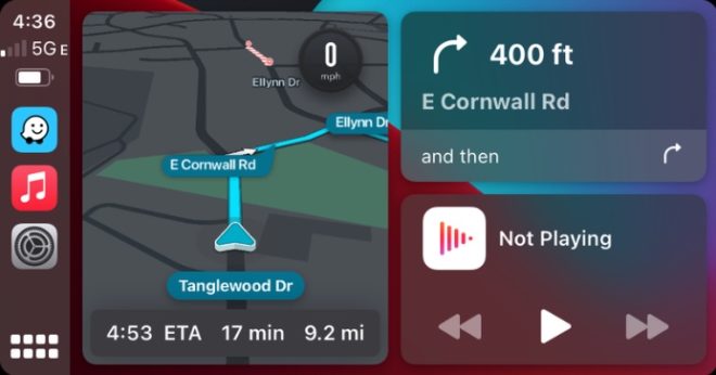 Waze supporta la Dashboard di CarPlay