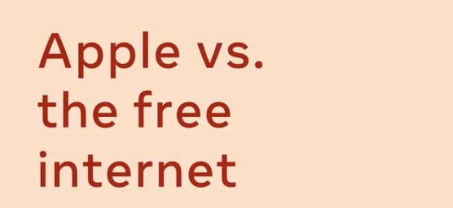 Facebook: “Apple è contro Internet gratuito”