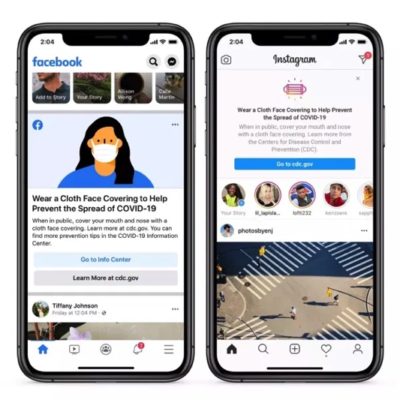 Facebook e Instagram combattono le fake news sui vaccini COVID-19