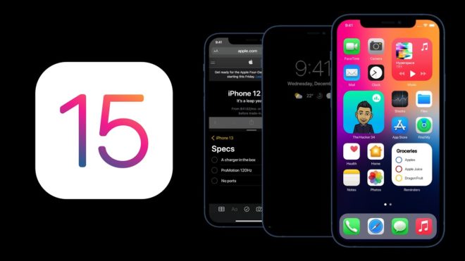 iOS 15: concept immagina widget interattivi e Split View su iPhone