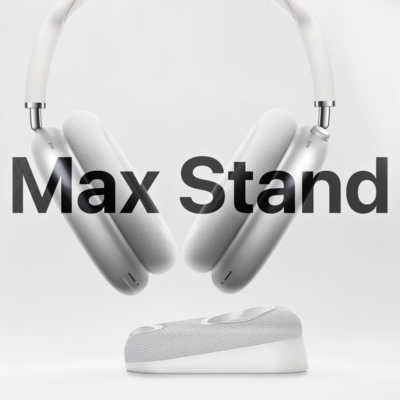 Max Stand: la ricarica wireless per le AirPods Max