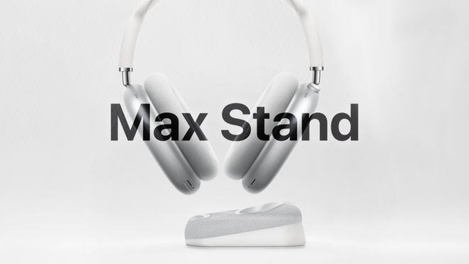 Max Stand: la ricarica wireless per le AirPods Max