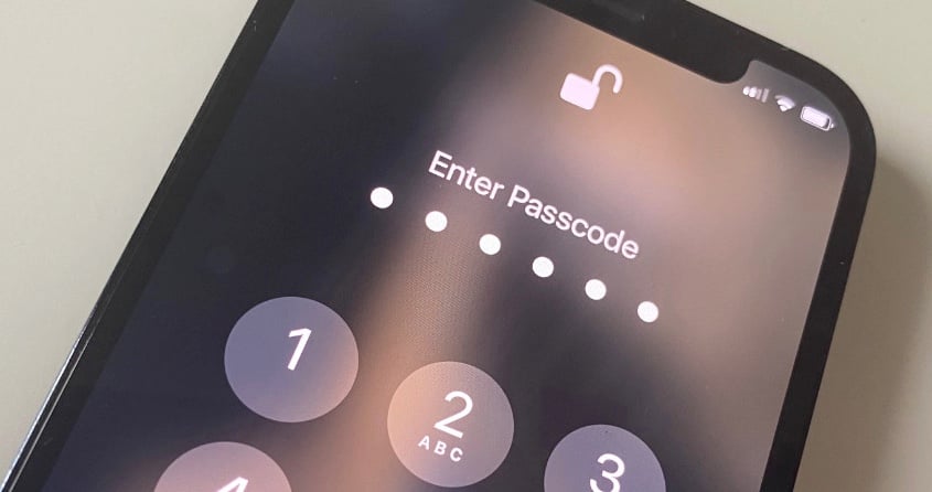 passcode iphone