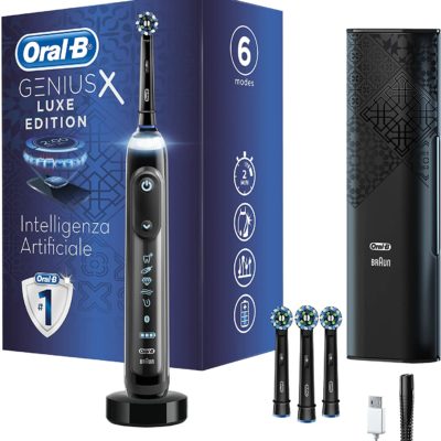 Oral-B Genius X: lo spazzolino con intelligenza artificiale in offerta su Amazon
