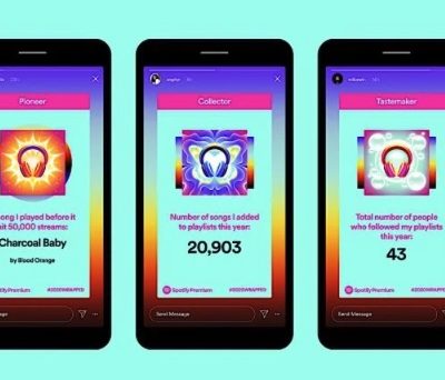 Spotify pubblica le statistiche Wrapped sugli ascolti del 2020