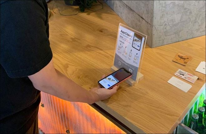 Le caffetterie di Tokyo dimostrano le potenzialità delle App Clips