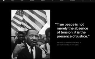 Apple e Tim Cook celebrano il Martin Luther King Jr. Day