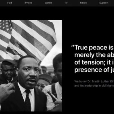 Apple e Tim Cook celebrano il Martin Luther King Jr. Day