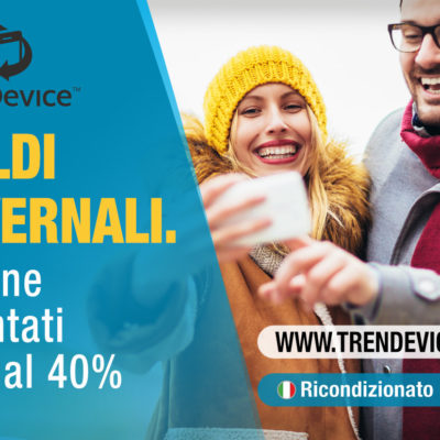 Saldi Invernali TrenDevice: iPhone scontati fino al 40% – iPhone 11 da 569,90€, iPhone 8 da 229,90€