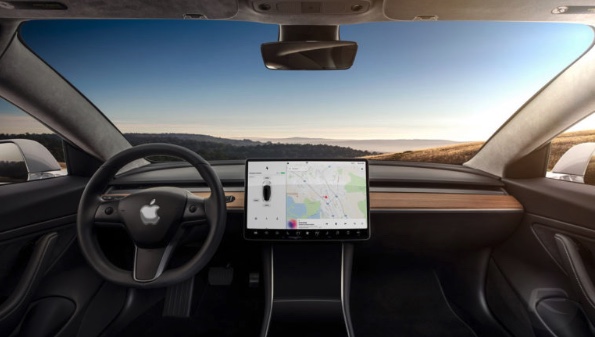 Apple brevetta l’illuminazione smart all’interno della Apple Car