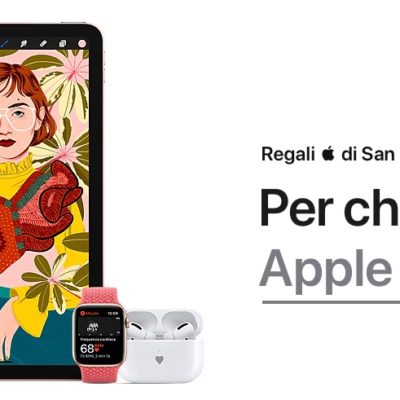 Apple pubblica la guida dei regali di San Valentino