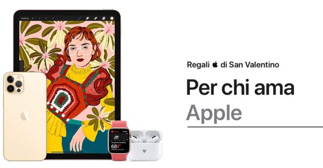 Apple pubblica la guida dei regali di San Valentino