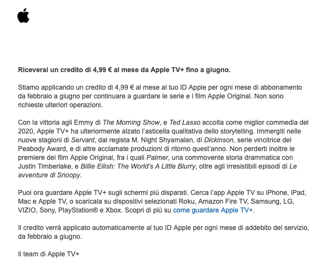 apple tv+ gratis