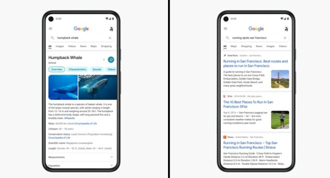 Google aggiorna l’interfaccia mobile del suo motore di ricerca
