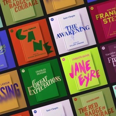 Spotify testa il mercato degli audiolibri con una raccolta di classici letterari