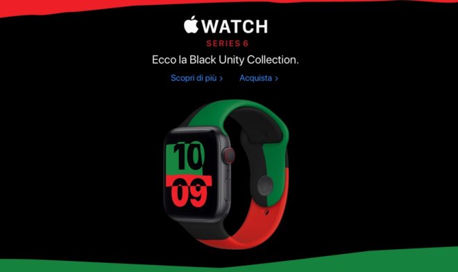 Apple Watch Black Unity Collection è disponibile per l’acquisto (insieme a nuovi sfondi)