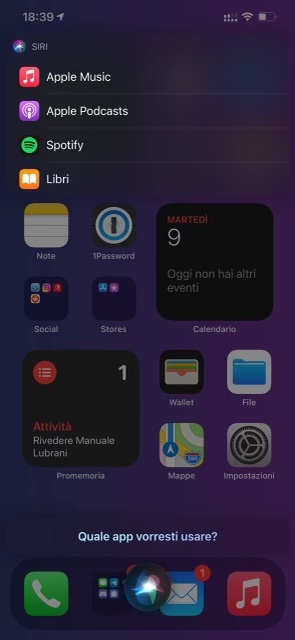Siri Musica Spotify