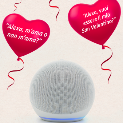 Alexa è pronta per San Valentino con sorprese, quiz a tema e consigli per i regali