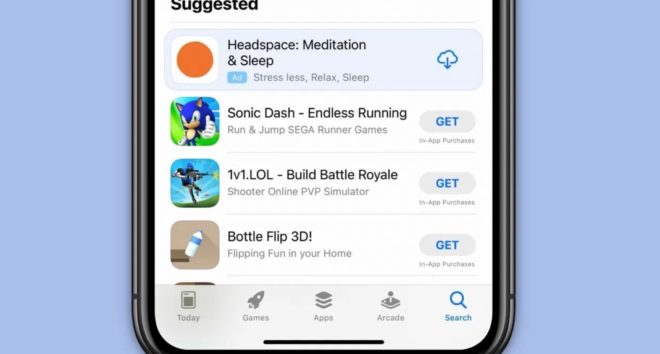 Apple sta testando nuovi spazi pubblicitari su App Store