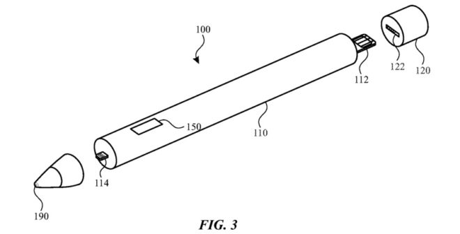 La Apple Pencil del futuro con punte e funzioni intercambiabili