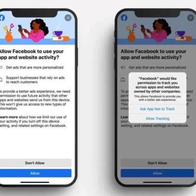 Facebook testa un nuovo messaggio per chiedere l’autorizzazione al tracciamento