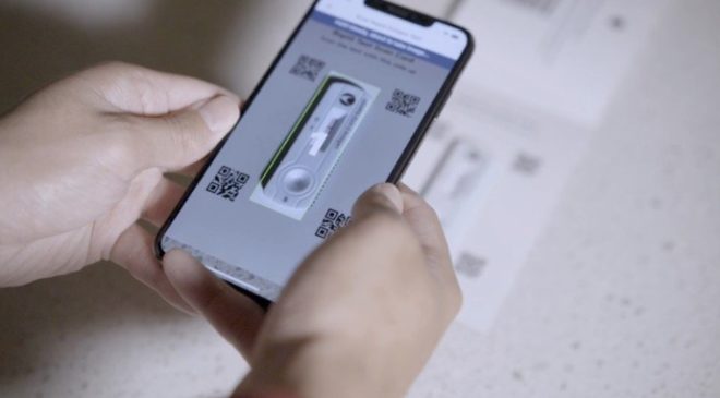 USA: iPhone per effettuare a casa i test rapidi COVID-19