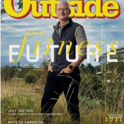Tim Cook sulla rivista Outside per parlare di salute e benessere