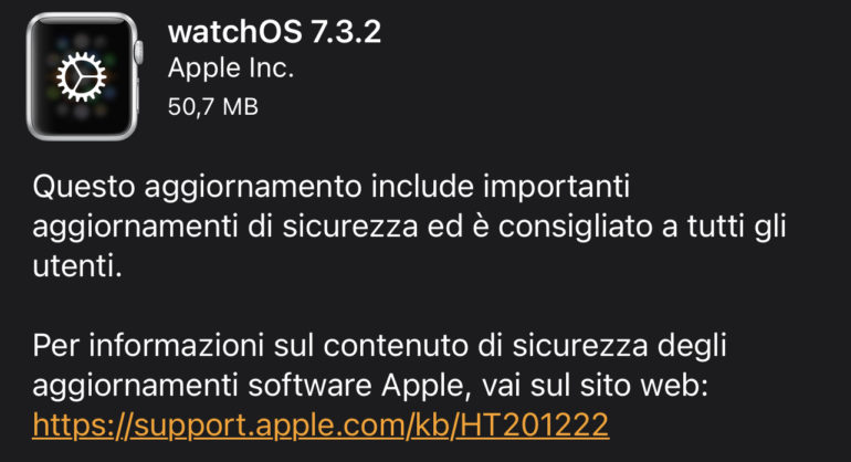 watchOS 7.3.2