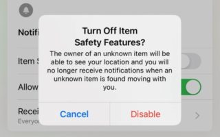 iOS 14.5 beta 3 include la funzione “Item Safety” per prevenire lo stalking tramite AirTags