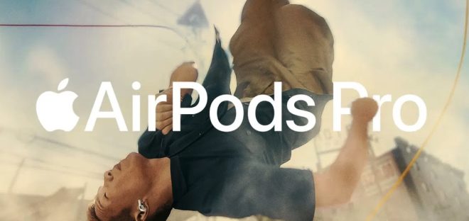 Apple promuove gli AirPods Pro in un nuovo spot pubblicitario