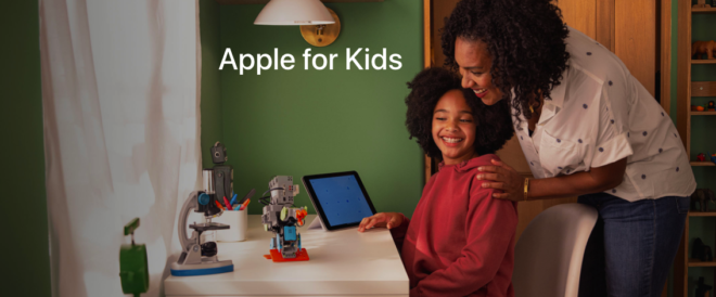 Apple lancia il portale di supporto “Apple for Kids” per genitori e tutori