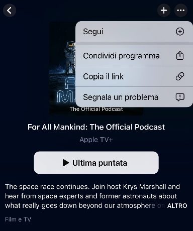 Apple sostituisce “Iscriviti” con “Segui” all’interno dei podcast