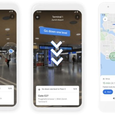Google Maps: arrivano la navigazione AR indoor e i percorsi ecocompatibili