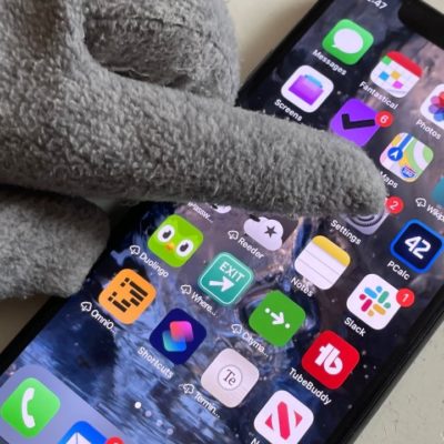 Guanti e iPhone, Apple ha trovato la soluzione?