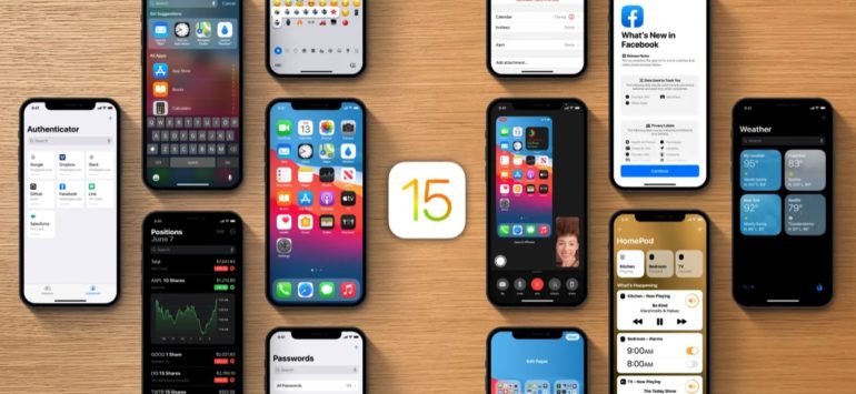 ios 15 concept