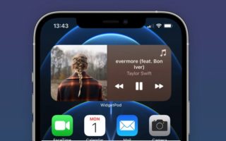 WidgetPop, un widget avanzato per Apple Music e Spotify