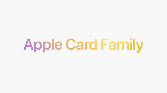 Apple annuncia Apple Card Family per la condivisione in famiglia