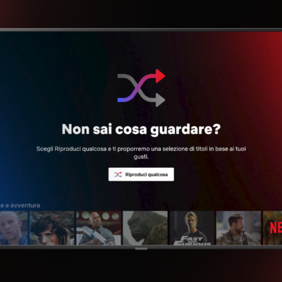 ‘Riproduci qualcosa’. Ora è Netflix che sceglie per te!