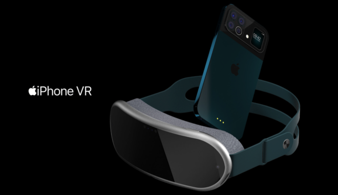 Concept immagina un iPhone VR con specifiche al top