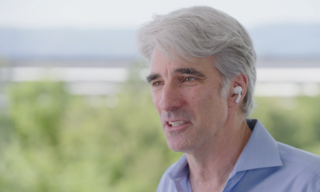 Craig Federighi parla della trasparenza del tracciamento